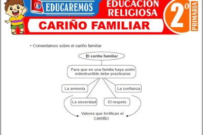 Ejercicios de Cariño Familiar para Segundo Grado de Primaria