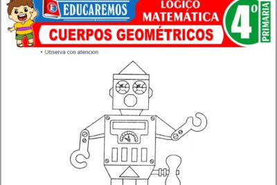 Ejercicios de Cuerpos Geométricos para Cuarto Grado de Primaria