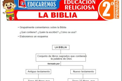 Ejercicios de La Biblia para Segundo Grado de Primaria
