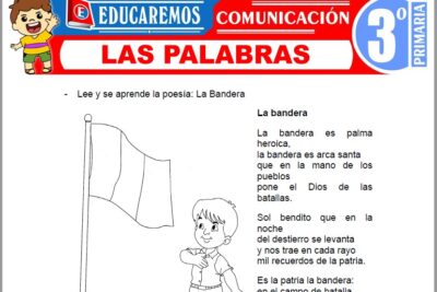 Ejercicios de Las Palabras para Tercer Grado de Primaria