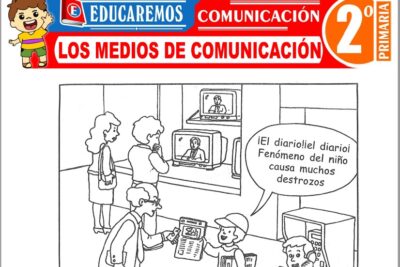 Ejercicios de Los Medios de Comunicación para Segundo Grado de Primaria