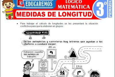 Ejercicios de Medidas de Longitud para Tercer Grado de Primaria