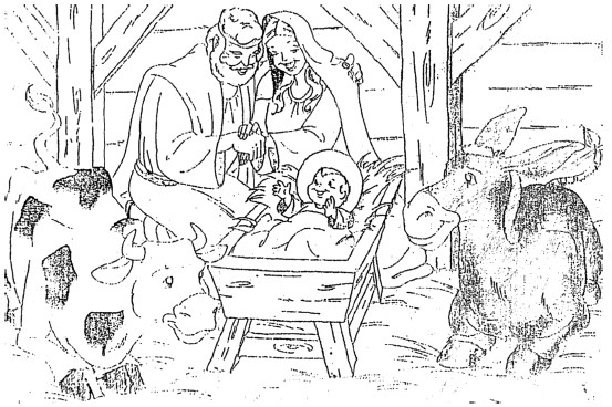 Ejercicios de Nacimiento de Jesús para Segundo Grado de Primaria