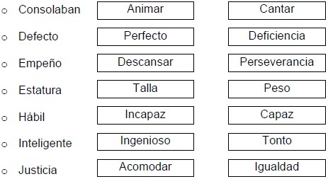 Ejercicios del Diccionario para Segundo Grado de Primaria