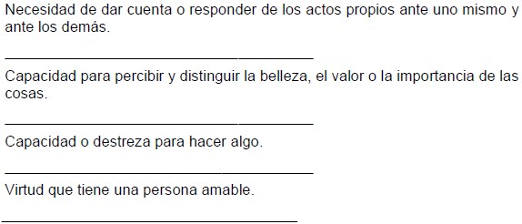 Ejercicios de La Ortografía para Sexto Grado de Primaria