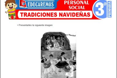 Ejercicios de Tradiciones Navideñas para Tercero Grado de Primaria